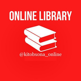 Логотип канала kitobxona_online