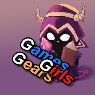 Логотип канала gamesgirlsgears