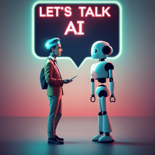 Логотип канала letstalkai