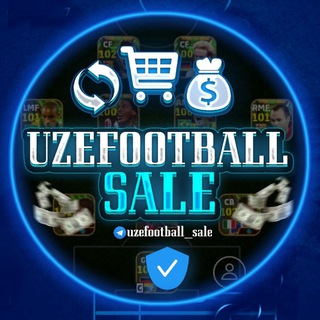 Логотип канала uzefootball_sale