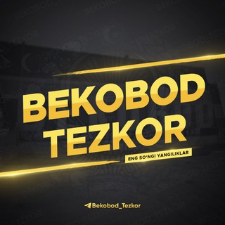 Логотип канала bekobod_tezkor