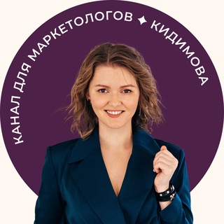 Логотип канала marketing_kidimova