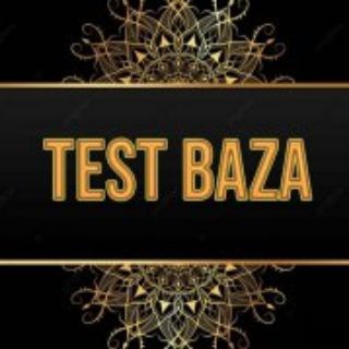 Логотип канала testlar_bazaa