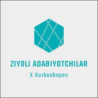 Логотип канала ziyoli_adabiyotchilar_2