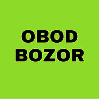 Логотип канала obod_bozor