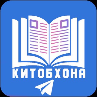 Логотип канала kitob_khona