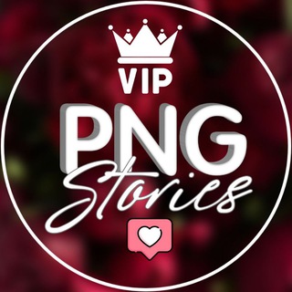 Логотип канала vip_png_stories