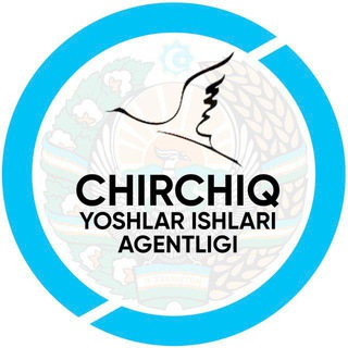 Логотип канала chirchiq_yoshlar_agentligi