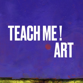 Логотип канала teach_me_art