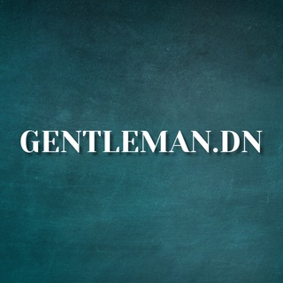 Логотип канала gentleman_dn