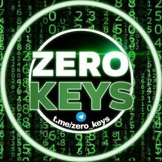 Логотип канала zero_keys