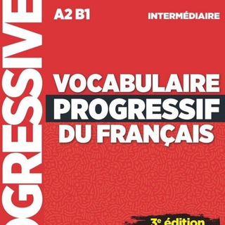 Логотип канала vocabulaire_progressif_a2_b1