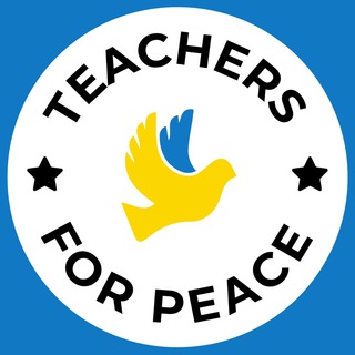 Логотип канала teachersforpeace_ua