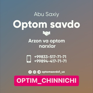 Логотип канала optom_chinnichi