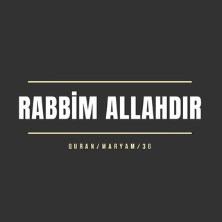 Логотип канала rabbim_allahdir