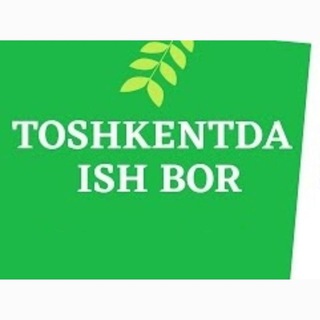 Логотип канала toshkentda_ish_rabota_reklama