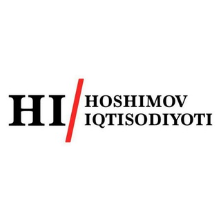 Логотип канала hoshimoviqtisodiyoti