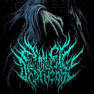 Логотип канала e_music_deathcore