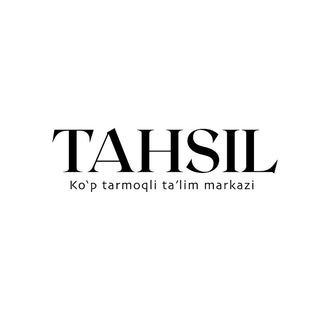 Логотип канала tahsil_uz