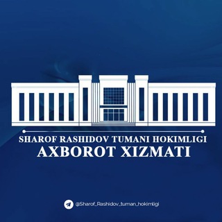 Логотип канала sharof_rashidov_tuman_hokimligi