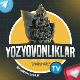 Логотип yozyovonliklar_tv