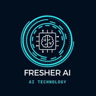 Логотип канала fresher_ai