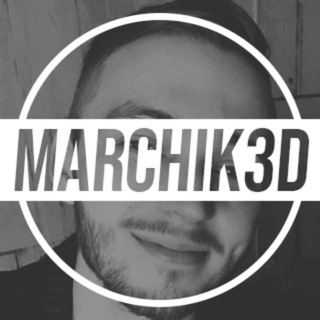 Логотип канала marchik3d