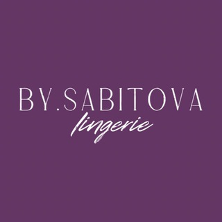 Логотип канала bysabitovalingerie