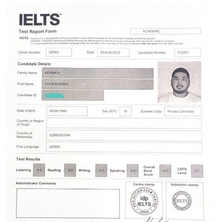 Логотип канала ielts_fans