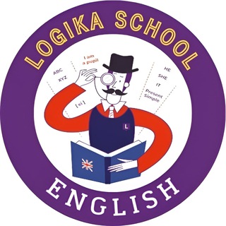 Логотип канала logika_english_1