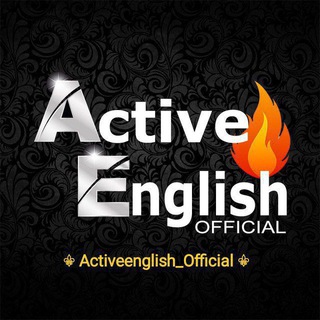 Логотип канала activeenglish_official