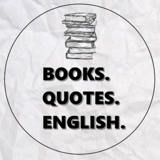 Логотип канала booksquotesenglish