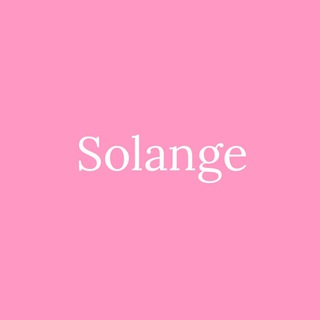 Логотип канала solange_design