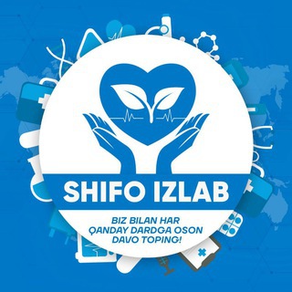 Логотип Shifoizlab_uzb