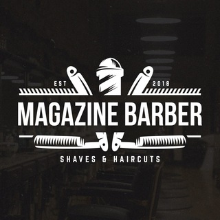 Логотип канала magazine_barberr