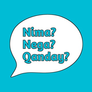 Логотип канала nima_nega_qanday