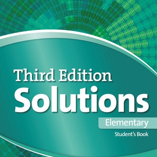 Логотип канала solutions_elementary_3rd_edition