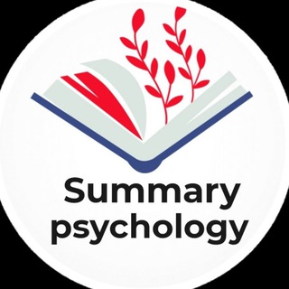 Логотип канала summary_psychology