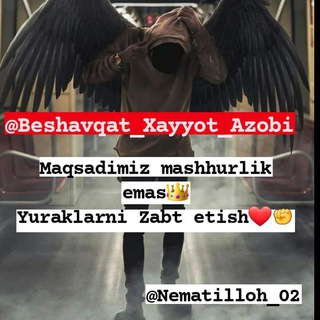 Логотип канала beshavqat_xayyot_azobi