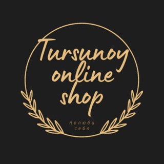 Логотип канала tursunoyonlineshop