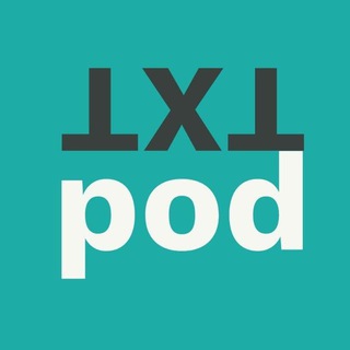 Логотип канала txtpod