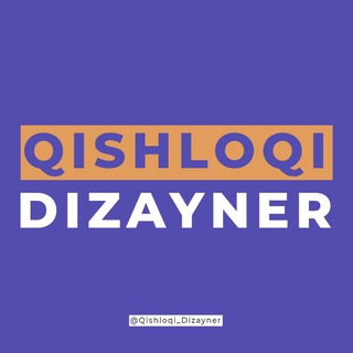 Логотип канала qishloqi_dizayner