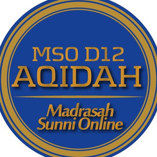 Логотип канала mso_aqidah