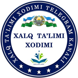 Логотип канала xalq_talimi_xodimi