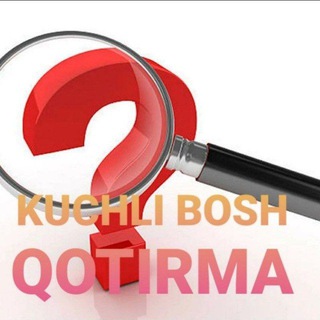 Логотип канала bosh_qotirmalar_topishmoq_savola