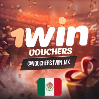 Логотип канала vouchers1win_mx