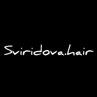 Логотип канала sviridova_hair