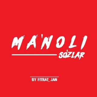 Логотип канала manoli_sozlar_official