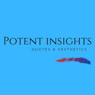 Логотип канала potent_insights