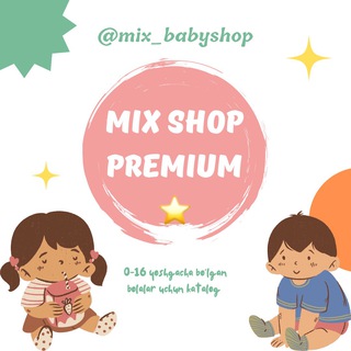 Логотип канала mix_babyshop